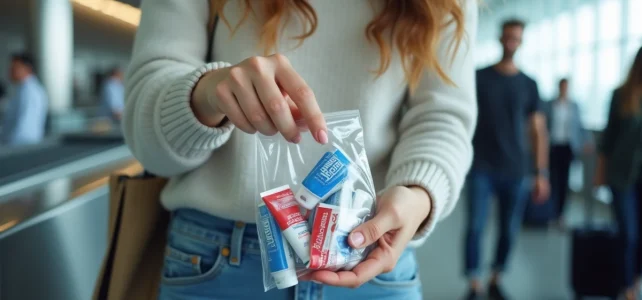 Tout savoir sur le transport du dentifrice en avion : règles et astuces à connaître